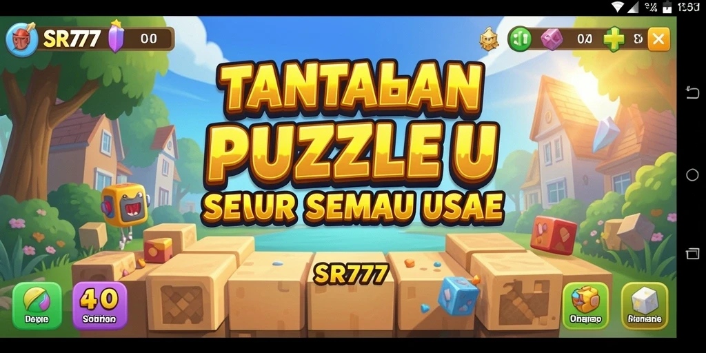Gameplay seru SR777 menunjukkan pemain memecahkan teka-teki yang menantang.